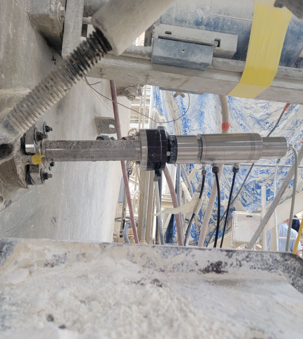 PSC-SR55N Pyrometer Installed at an Industrial Lime Kiln