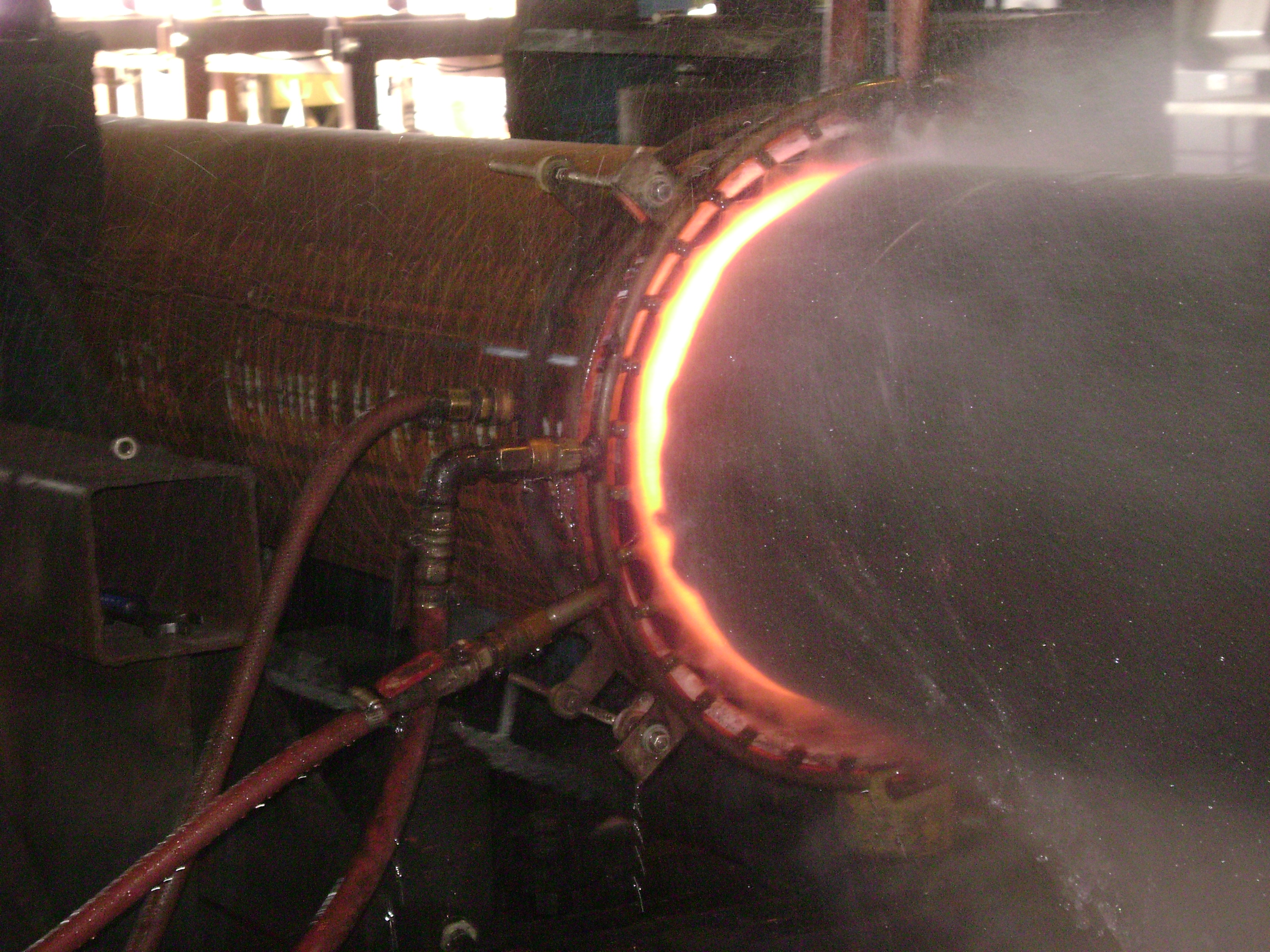 Pipe Bending Induction Heating temperature