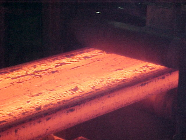 Steel forming temperature